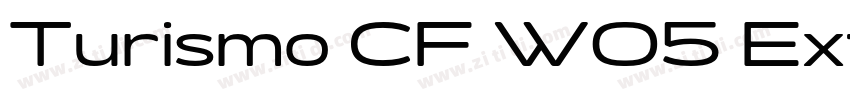 Turismo CF W05 Extr字体转换 Turismo CF W05 Extr字体转换